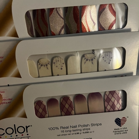 3 pack bundle color street nails- NEW - Picture 1 of 3